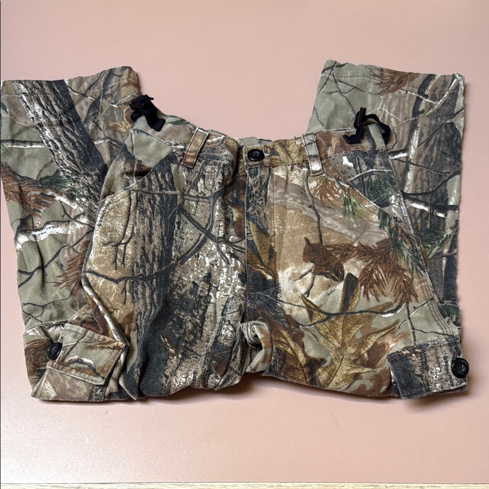 Liberty Casual Brown and Green Camouflage Bottoms